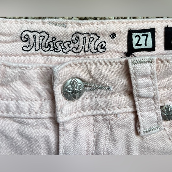 Light pink Miss Me jean shorts - Picture 5 of 6